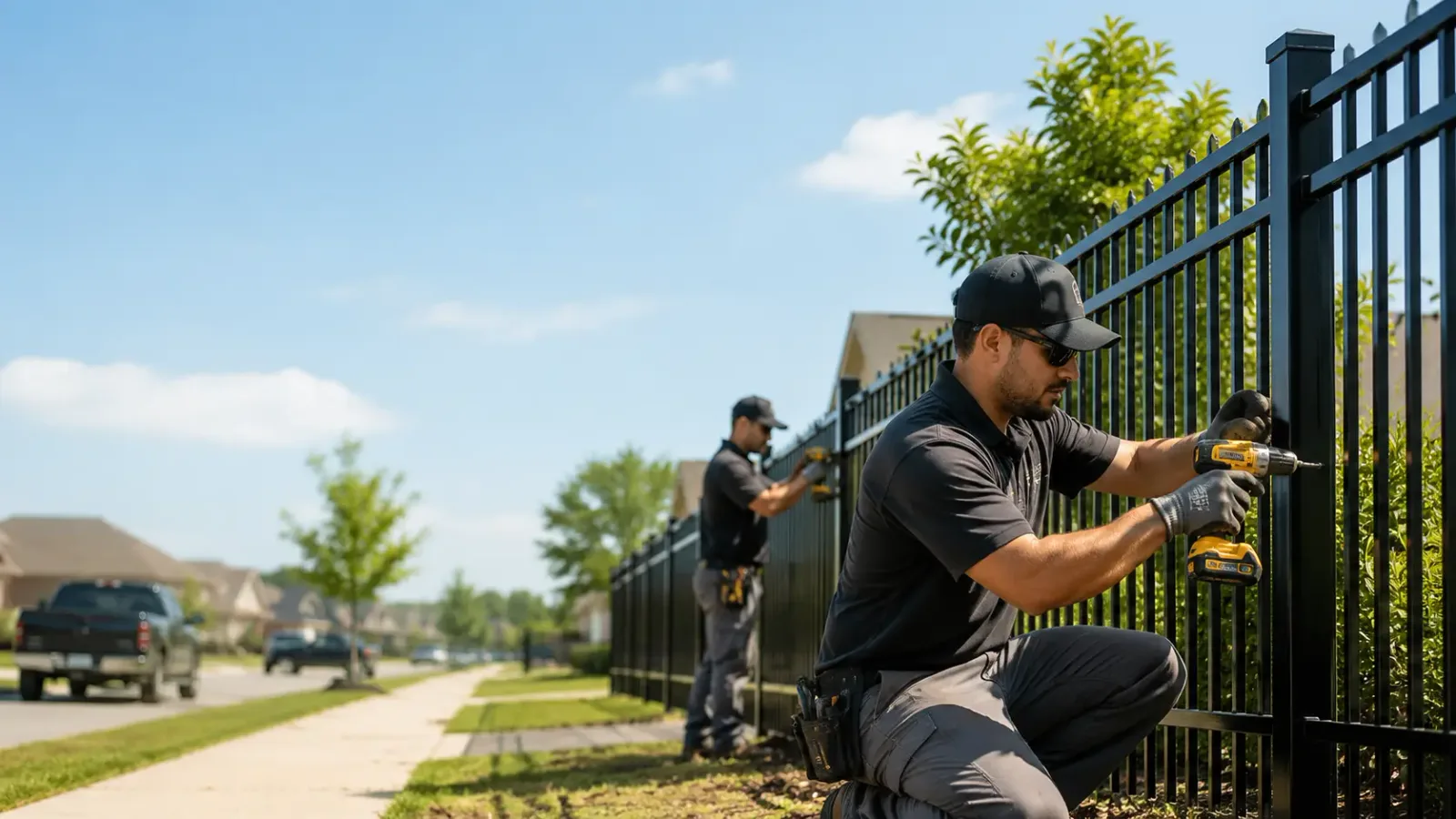 Metal Fence Installation in Marbury, MD